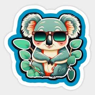 Cool Koala Sticker